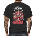 Never Underestimate A Woman Who Understands Football And Loves San Francisco 49Ers ShirtShirt Mens Back Print T-shirt