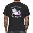 Unicorn Sarcoidosis Awareness Gift Sarcoidosis Warrior Mens Back Print T-shirt