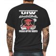 University Of The Incarnate Word Uiw Educated Queen Proud Of My Roots Mens Back Print T-shirt