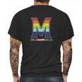 University Of Maryland Lgbt Mens Back Print T-shirt