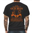 University Of Miami School Of Law Mens Back Print T-shirt