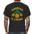 Upside Down Pineapple Cute Gift Sharing Swinger Gift Mens Back Print T-shirt