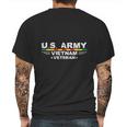 Us Army Vietnam Veteran Soldier Veteran Day Graphic Design Printed Casual Daily Basic Mens Back Print T-shirt