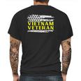 Usa Pride Patriotic Soldier Gift Vietnam Veteran Mens Back Print T-shirt