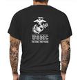 Usmc The Few The Proud Mens Back Print T-shirt