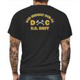 Uss Midway Cvb41 Rate Dc Damage Controlman Mens Back Print T-shirt