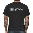 Vampire Teeth Logo Mens Back Print T-shirt