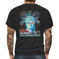 Victory Inauguration Celebration Vintage Distressed Mens Back Print T-shirt