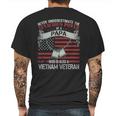 Vietnam Veteran Dad V2 Mens Back Print T-shirt