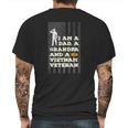 Vietnam Veteran For Grandpa Mens Back Print T-shirt