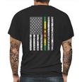 Vietnam Veteran Us Flag Vietnam Service Ribbon Graphic Design Printed Casual Daily Basic Mens Back Print T-shirt