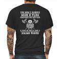 Viking Beard Viking Saying For Barbarians From Valhalla Mens Back Print T-shirt