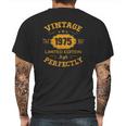 Vintage 1975 Limited Edition 47 Years Old 47Th Birthday Tee Mens Back Print T-shirt