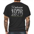 Vintage 1976 Tee - 45 Years Old 1976 45Th Birthday Gift Mens Back Print T-shirt