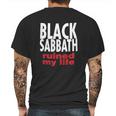 Vintage 1990S Black Sabbath Ruined My Life Mens Back Print T-shirt