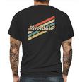 Vintage 80S Riverdale Ny Mens Back Print T-shirt