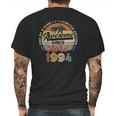 Vintage April 1994 Retro 27 Years Old 1994 Birthday Mens Back Print T-shirt