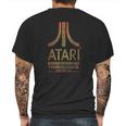 Vintage Atari Entertainment Technologies Distressed T-Shirt Mens Back Print T-shirt