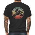 Vintage Motocross Bike Enduro Biker Mens Back Print T-shirt