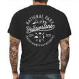 Vintage National Park Yellowstone Estd 1872 Logo Mens Back Print T-shirt