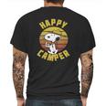 Vintage Peanuts Snoopy Happy Camper Mens Back Print T-shirt