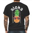 Vintage Pineapple Aloha Sunglasses Hawaiian Mens Back Print T-shirt