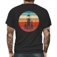 Vintage Retro Analog Audio Vacuum Tube Guitar Bass Tube Amp Mens Back Print T-shirt