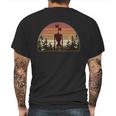 Vintage Retro Creepy Siren Head Mens Back Print T-shirt