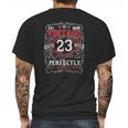 Vintage Retro Est 1999 23Rd Birthday 23 Years Old Gifts Mens Back Print T-shirt