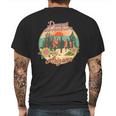 Vintage Retro Travel Arizona Desert Adventure Emblem Mens Back Print T-shirt