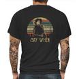 Vintage Say When Tombstone Doc Holliday Mens Back Print T-shirt