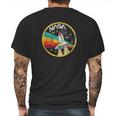 Vintage Space Shuttle Nasa Mens Back Print T-shirt