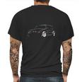 Volkswagen Golf Mk2 Mens Back Print T-shirt