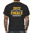 Warriors Finals 2022 Basketball Gold Blooded Warriors Graphic Design Printed Casual Daily Basic Mens Back Print T-shirt