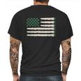 Weed Flag Mens Back Print T-shirt