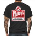 Wendys Old Fashioned Hamburgers Mens Back Print T-shirt