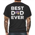 Western Illinois Leathernecks_Best Dad Ever Mens Back Print T-shirt