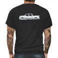 Wheel Spin Addict Mens Sierra Truck 1500 2500 Mens Back Print T-shirt