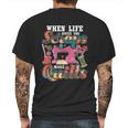 When Life Gives You Scraps Make Quilts Quilter Quilting Mens Back Print T-shirt