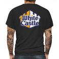 White Castle Retro Mens Back Print T-shirt