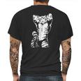 White Tiger Kemono Furries Mens Back Print T-shirt