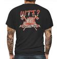 Wtf Where Is The Fire Funny Firefighter Mens Back Print T-shirt