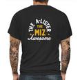 Wwe The Miz The A-Lister Mens Back Print T-shirt