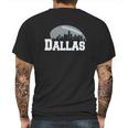 Xtreme Apparrel Dallas Football Skyline Mens Back Print T-shirt