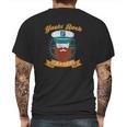 Yacht Rock Captain Mens Back Print T-shirt