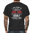 Ybtx John Prine Mens Back Print T-shirt