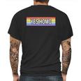 Yes Homo Gift Funny Gay Pride Month Meaningful Gift Graphic Design Printed Casual Daily Basic Mens Back Print T-shirt