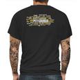 Yinzer Pittsburghese Pittsburgh Jagoff Pride Pennsylvania Mens Back Print T-shirt