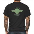 Yoda Math T-Shirts Mens Back Print T-shirt