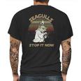 Yoda Seagulls Stop It Now Vintage Shirt Mens Back Print T-shirt